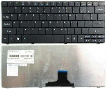 Американская черная новая английская клавиатура для замены ноутбука Gateway LT3108C