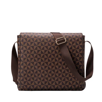 Новая модная брендовая дизайнерская мужская сумка, деловая сумка, мужская сумка через плечо, Высококачественная кожаная сумка через плечо, Роскошная сумка