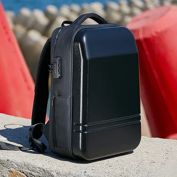 Рюкзак с твердым корпусом, мужской деловой рюкзак с паролем, уличная сумка для компьютера, 14-дюймовый чехол для ноутбука, чехол для компьютера