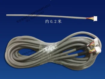 10 шт. кондиционер канального типа с несколькими подключенными к сети проводами ручного оператора, 4-жильная соединительная линия, сигнальная линия, красная вилка с пряжкой