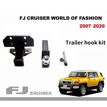 2007 ~ 2020 Для Toyota FJ Cruiser Комплект буксировочных стержней из хромомолибденовой стали, Крюк для прицепа FJ Cruiser, Модификация буксировочного крюка, Аксессуары