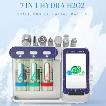 2023 Новейшие Машины для Ухода за кожей лица H2O2 Skin Beauty Aqua Peeling Hydro Dermabrasion Scrubber Hydrafacial