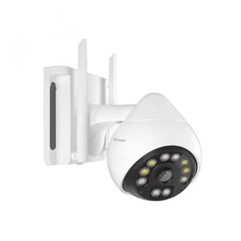 4MP 1440P Беспроводная WIFI IP67 наружная IP-камера AI с гуманоидным обнаружением движения, Дымовая сигнализация, домашний монитор безопасности