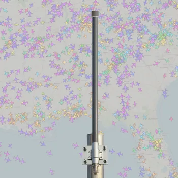 5,5 дБи 1090 МГц 978мгц 26-дюймовая всенаправленная антенна Автоматического зависимого наблюдения наземного управления воздушным движением A3 ADS-B