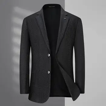 5811-Мужской маленький костюм весенне-осенний деловой костюм для отдыха, корейская версия, легкая, приготовленная на ветру, трендовая, приталенная мужская куртка