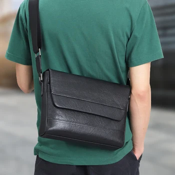 AETOO, мужская сумка для отдыха на одно плечо, деловая кожаная мужская сумка baotou, высококлассная сумка для поездок на работу, многофункциональная износостойкая