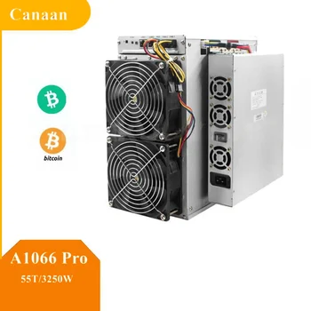 Canaan Avalon 1066Pro 55t BTC Bitcoin Avalonminer Asic Miner с блоком питания 3250 Вт в комплекте