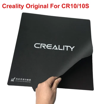 Creality 3D Принтер для Обновления CR-10 CR-10S гибкая Магнитная Кровать Для Сборки Поверхностной Пластины 310x310 мм Детали Кровати с подогревом
