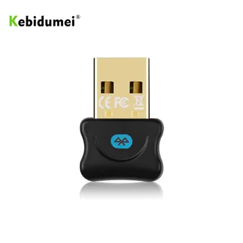 Kebidumei Беспроводной Bluetooth 5,0 USB-адаптер, мини Bluetooth-ключ, Музыкальный звук, Bluetooth-передатчик, приемник, адаптер для ПК