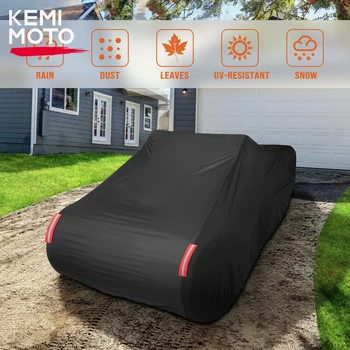 KEMIMOTO On-Road 210T Полный чехол Для Can-Am Ryker 600 900 Sport Rally Edition Пылезащитный, Ветрозащитный, Устойчивый к атмосферным воздействиям 2019-2023