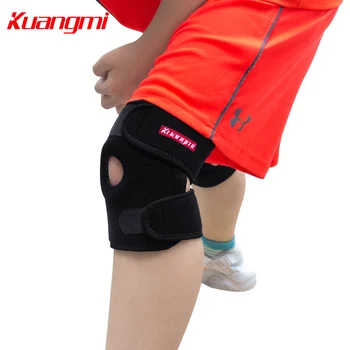 Kuangmi 1 шт. Защита колена для подростков, Регулируемый баскетбольный детский спортивный наколенник, поддержка колена для детей, защита для катания на лыжах, коньках, Велосипеде