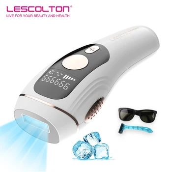 Lescolton 999990 Вспышка Крутая Лазерная Эпиляция волос для Дам IPL Эпилятор для Женщин Мужчин Фотоэпилятор Бикини Триммер Бесплатная Доставка