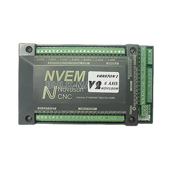 MACH3 NVEM 3/ 4/ 5/ 6-осевая плата контроллера движения с ЧПУ, функция ведомого устройства Ethernet для шагового двигателя, серводвигателя