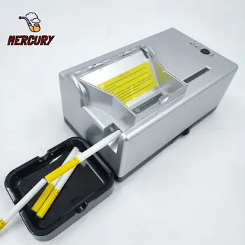 MERCURY High Qulity 6,5/8 мм Полноавтоматическая роликовая машина для Табака, Электрическая Тонкая Машина для упаковки в Рулонный лоток, аксессуары для курения