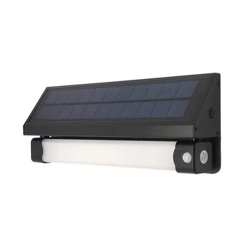 SZYOUMY Солнечный светодиодный настенный светильник PIR Motion с двойным цветом 3000K и 6000K