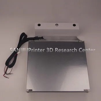 UM2 + 2 + UM2 Расширенный комплект платформы для 3D-принтера, прикроватный столик с подогревом, стеклянный алюминиевый стол для печати, базовая платформа, бесплатная доставка!