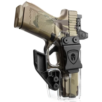 Warriorland IWB Прозрачные кобуры с оптическим вырезом и когтями Для Glock 17/19 G43 G43X Taurus G2C Горячие модели Продажи