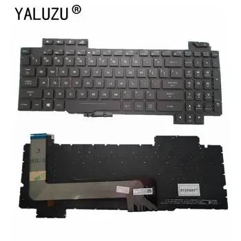 YALUZU Новая английская клавиатура с подсветкой для ASUS ROG GL703V GL703VD GL703VM GL703G GL703GE GL703GS GL703GM AEBKLE00010 V170146EK1 США