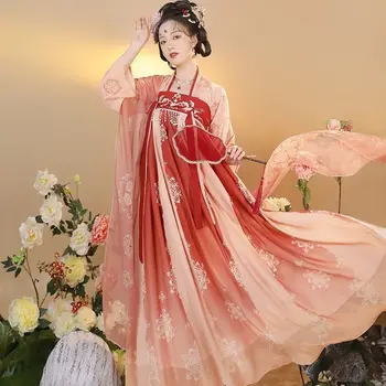 Yourqipao Традиционный китайский стиль Hanfu Косплей костюм Принцессы Платья Улучшенная Фея Элегантная Красивая мода для девочек Hanfu