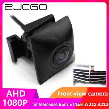 ZJCGO AHD CVBS 1080P 170 ° Автомобильная парковочная камера с логотипом Спереди для Mercedes Benz E Class W212 S212