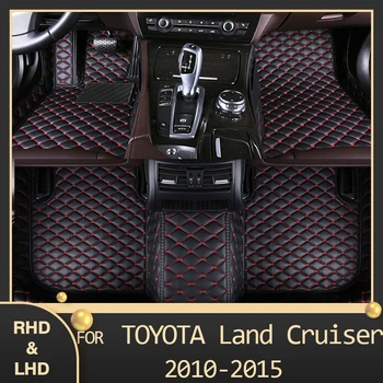 Автомобильные коврики MIDOON для Toyota LAND CRUISER EIGHT SEAT 2010 2011 2012 2013 2014 2015 Пользовательские автоматические накладки для ног автомобильные