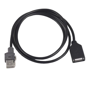 Автомобильный USB-кабель-Адаптер 4Pin USB-кабель Для Peugeot 207 307 308 408 508 для Citroen с CD-плеером RD43 RD45 RD9