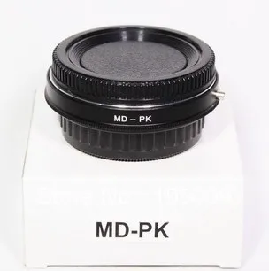 Адаптер md-pk с оптическим стеклом Infinity focus со стеклом для объектива Minolta MD MC к зеркальной камере Pentax pk Mount K-5 K-r K-x K-7