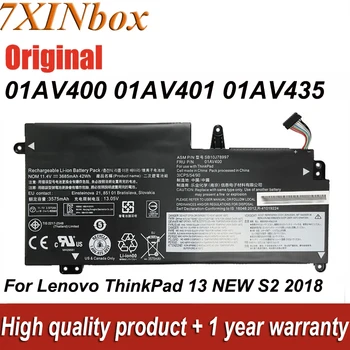 Аккумулятор для ноутбука 01AV400 01AV401 11,4 V 42Wh Для Lenovo ThinkPad 13 1-го поколения 20GJ 20GL0000US 20GKS01100 НОВЫЙ S2 2018 S2-20GKS06300