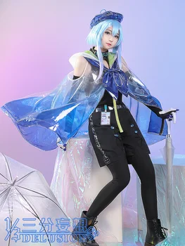 Аниме-игра Arknights Mizuki Specialist Dress Battle Daily Party Outfit Косплей Костюм на Хэллоуин Для Женщин, Бесплатная доставка 2021 Новинка