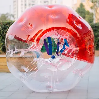 Бесплатная доставка ПВХ Пузырьковый Футбольный мяч Zorb Loopy Ball Надувной Мяч для Хомяка Человека Бамперные шарики 1,5 м Для взрослых