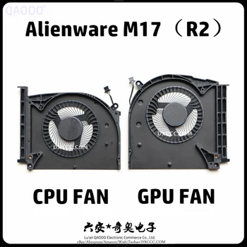 Вентилятор ОХЛАЖДЕНИЯ процессора ноутбука для DELL Alienware M17 R2 Вентилятор охлаждения процессора и графического процессора GTX1660TI DC5V 0.5A