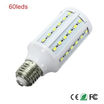 Высокая мощность E27 15 Вт светодиодная лампа 60 led 5630 SMD светодиодная кукурузная лампа Высокой яркости AC85-265V AC110V/220 В Холодный белый/теплый белый 10 шт.