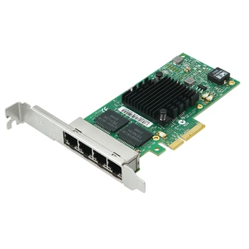 для сервера Intel I350-T4 Gigabit Ethernet Card 1000Mbp PCI