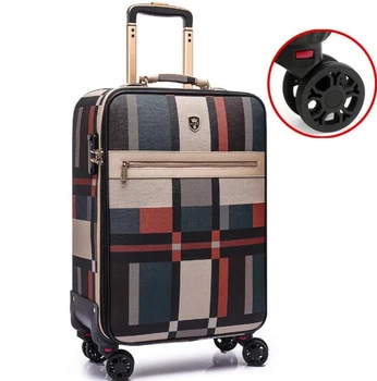 Дорожная сумка на колесиках, чемодан, 24-дюймовый вращающийся чемодан, мужская деловая дорожная сумка, сумка для багажа на колесиках, сумки-тележки на колесиках