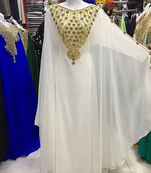 Дубайский кафтан с вышивкой, комплект из 2 предметов, Фараша Абая, Элегантный Вискозный халат с вырезом лодочкой