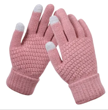 Зимние теплые ветрозащитные спортивные лыжные перчатки для мальчиков и девочек, детские перчатки