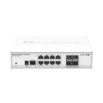 Коммутатор маршрутизатора MikroTik CRS112-8G-4S-IN с 8 Гигабитными Портами RouterOS 4xSFP Posts