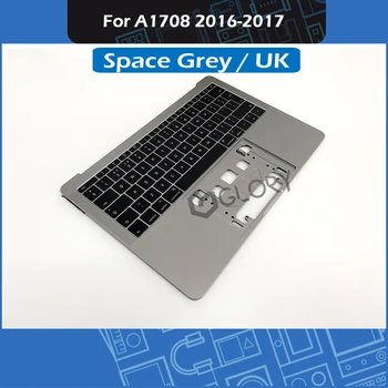 Космический серый Верхний чехол A1708 с британской Раскладкой для MacBook Pro Retina 13 