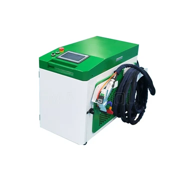 Мини-Лазерная машина для очистки от ржавчины с волокном Мощностью 1-3 кВт, 1000 Вт, Металлическая Ржавчина, Удаление краски, Очиститель для дерева Цена
