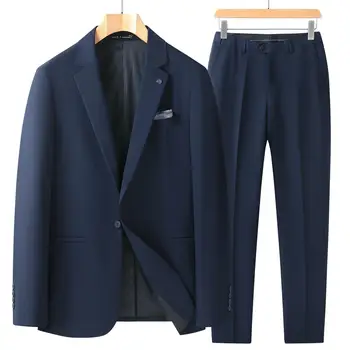 Мужское пальто K-Suit, однотонный деловой костюм