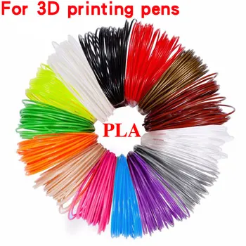 расходные материалы из PLA толщиной 1,75 мм для 3D-ручек, материалы для 3D-печати, заправка для 3D-принтера трехмерной формы, без запаха и загрязнений