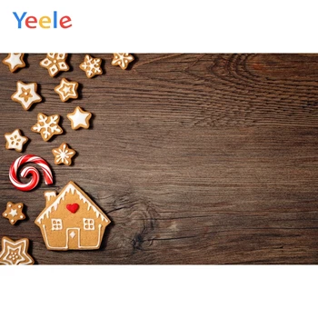 Рождественское украшение, деревянная доска, моноблок со звездой, фон для фотосессии, Индивидуальный фотографический фон для фотостудии