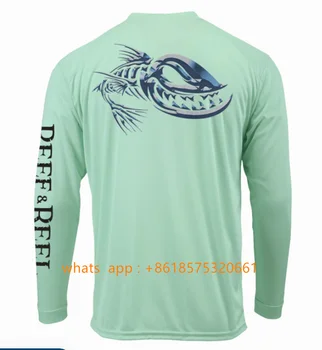 Рыболовные Рубашки с Длинным Рукавом и Пользовательским Логотипом, Защита От Ультрафиолета, Мужская Рыболовная Рубашка Camisa De Pesca, Спортивная Одежда На открытом Воздухе