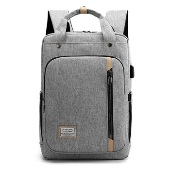 Рюкзак для мужчин, Корейский Деловой рюкзак для ноутбука, Повседневный рюкзак на открытом Воздухе, Водонепроницаемый рюкзак, сумки большой емкости