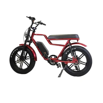 Самый привлекательный алюминиевый Каркас Fat Bike Пляжные 20-дюймовые шины Ebike Электрический Круизный велосипед 48v Fatbike Скоростной горный велосипед