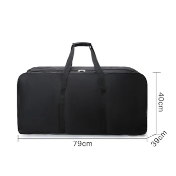 Складная дорожная сумка на колесиках: Багажная сумка большой емкости для переезда, работы, посадки в самолет, регистрации на рейс и выезда с багажом