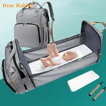 Сумки для подгузников, рюкзак для мам, Многофункциональные детские постельные сумки, сумка для беременных, сумка для кормления, сумка для коляски, Подгузник, Сумки для мам Большой Емкости