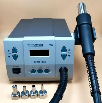 Термофен UNIXROBO 861DW с ЖК-дисплеем для хранения в режиме сна Циклон Прямого преобразования Ветра
