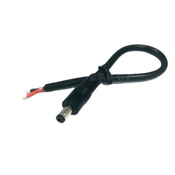 Толстый медный кабель питания постоянного тока для видеонаблюдения 1,5 мм2, 10А, 12 В, 0,25 м, разъем постоянного тока 5,5 * 2,1 мм