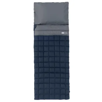 Утяжеленный спальный мешок Ozark Trail 40F – темно-серый (95 x 34 дюйма) для кемпинга